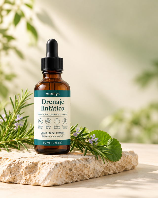 Drenaje Linfático Aurelys | 4 botánicos en gotas · 50 ml